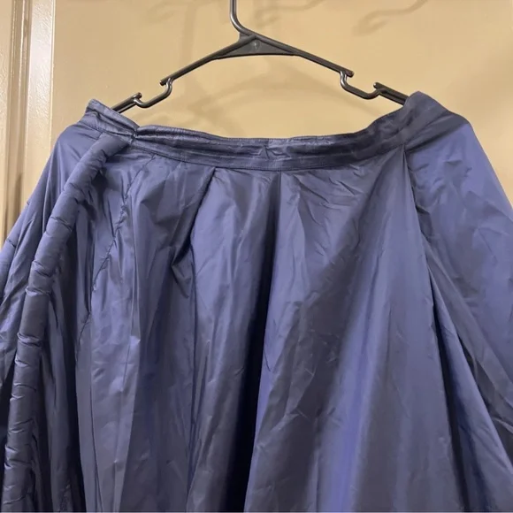 Ivan grundahl nylon Chic A-Line Navy Skirt Sz 40 (item B11) - Picture 2 of 8